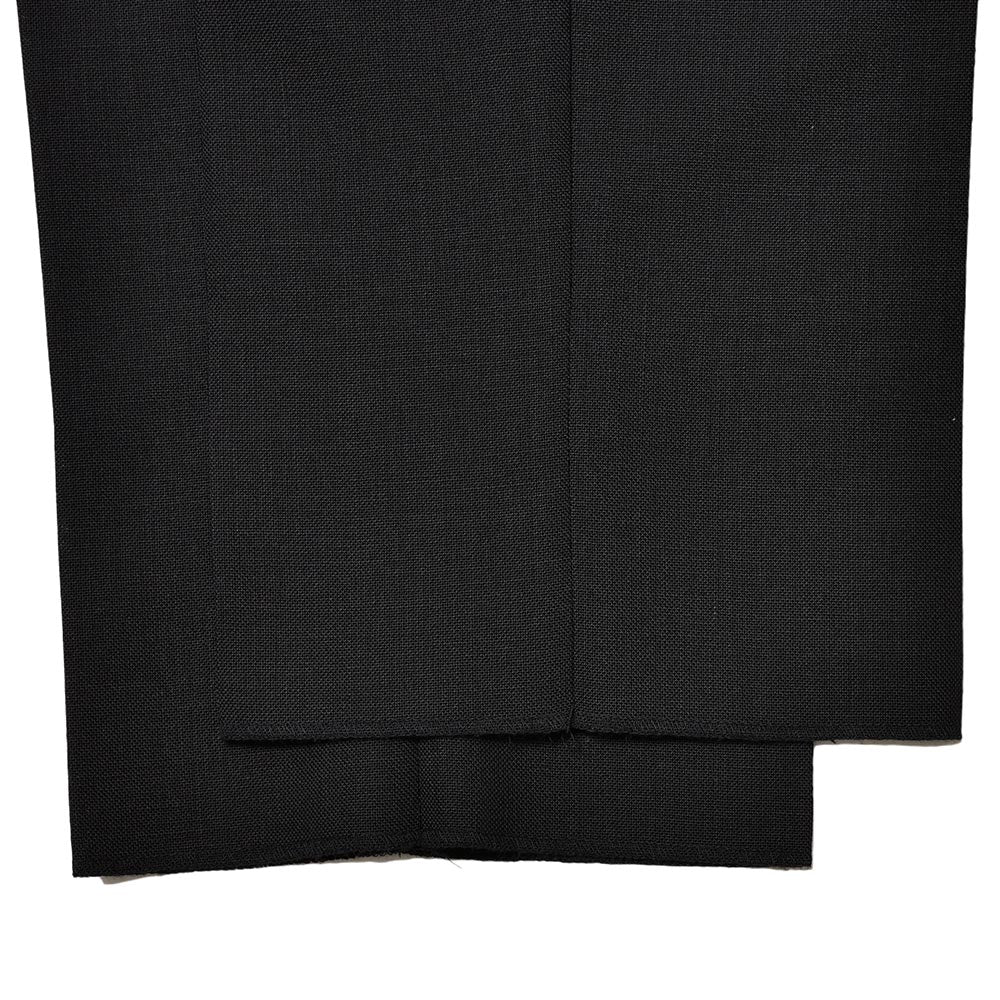 Fumiya Hirano THE TROUSERS フミヤヒラノトラウザーズ WILLIAM HALSTED ウール トロピカル サイアジャ 2インプリーツドレスパンツ BURLINGTON