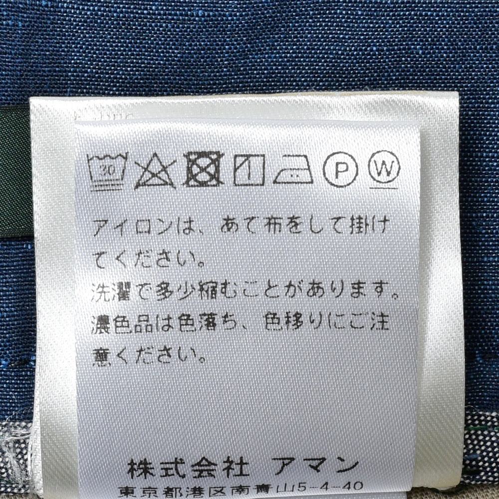 BERWICH（ベルウィッチ） SCOTCHスコッチ コットンリネン2インプリーツテーパードクロップドパンツ SB1534