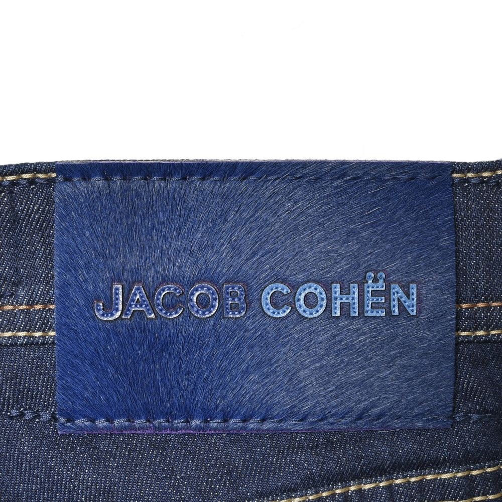 JACOB COHEN（ヤコブコーエン） BARDバード ウォッシュドストレッチコットンスリムテーパードデニム 12350/S3623/001D