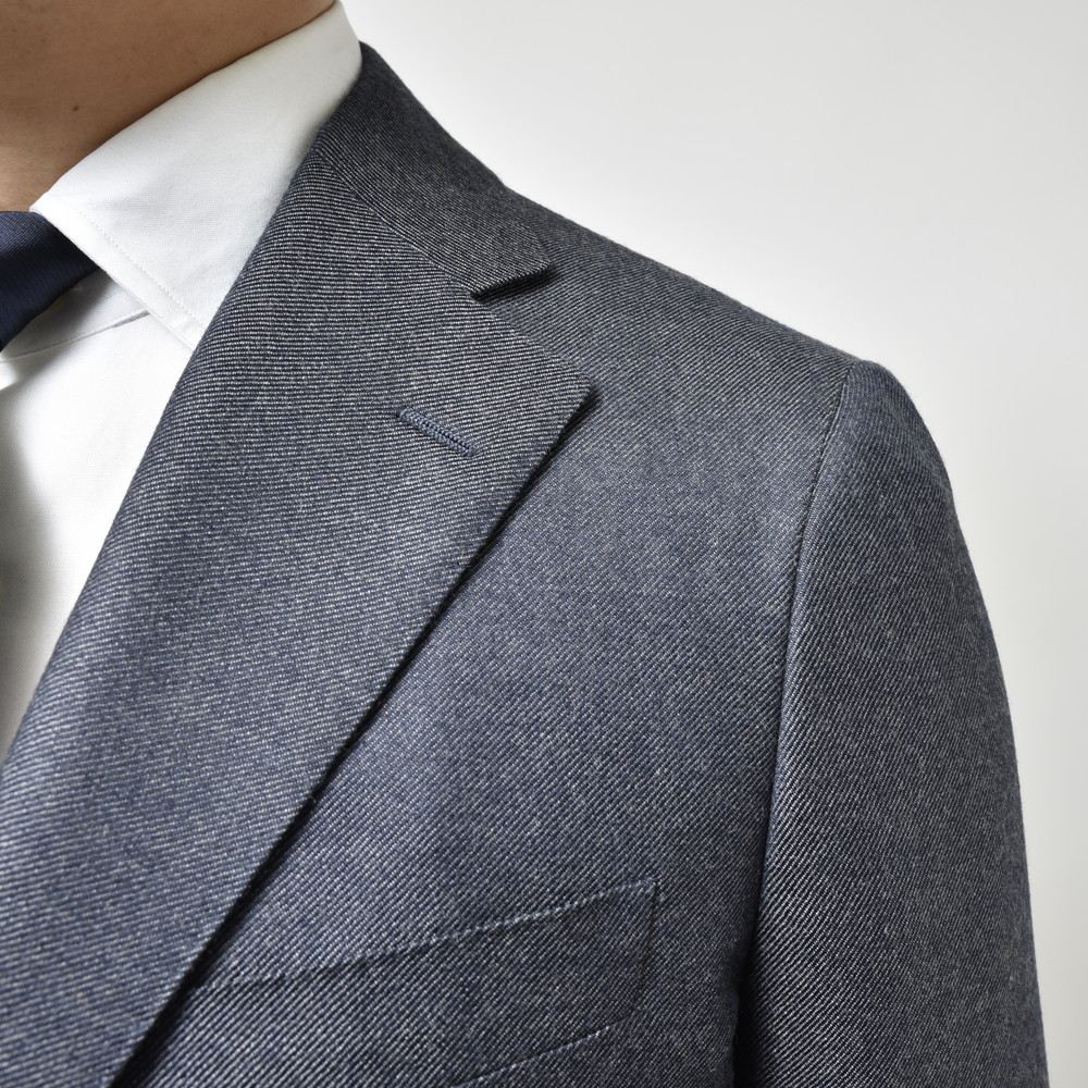 Belvest（ベルベスト） 3シーズンデニムライクカシミア3Bジャケット JACKET IN THE BOX G10307-23188