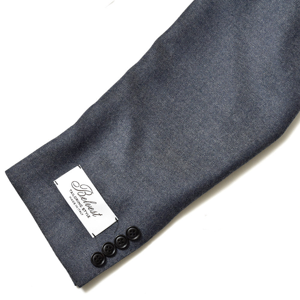 Belvest（ベルベスト） 3シーズンデニムライクカシミア3Bジャケット JACKET IN THE BOX G10307-23188