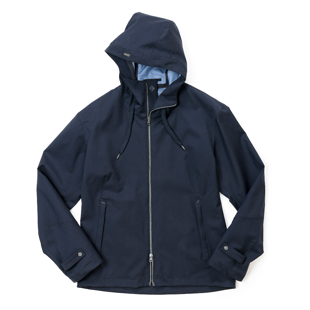 ヘルノ / 3レイヤーウール ジップアップパーカー(Loro Piana STORM SYSTEM)/GI000408U 33410