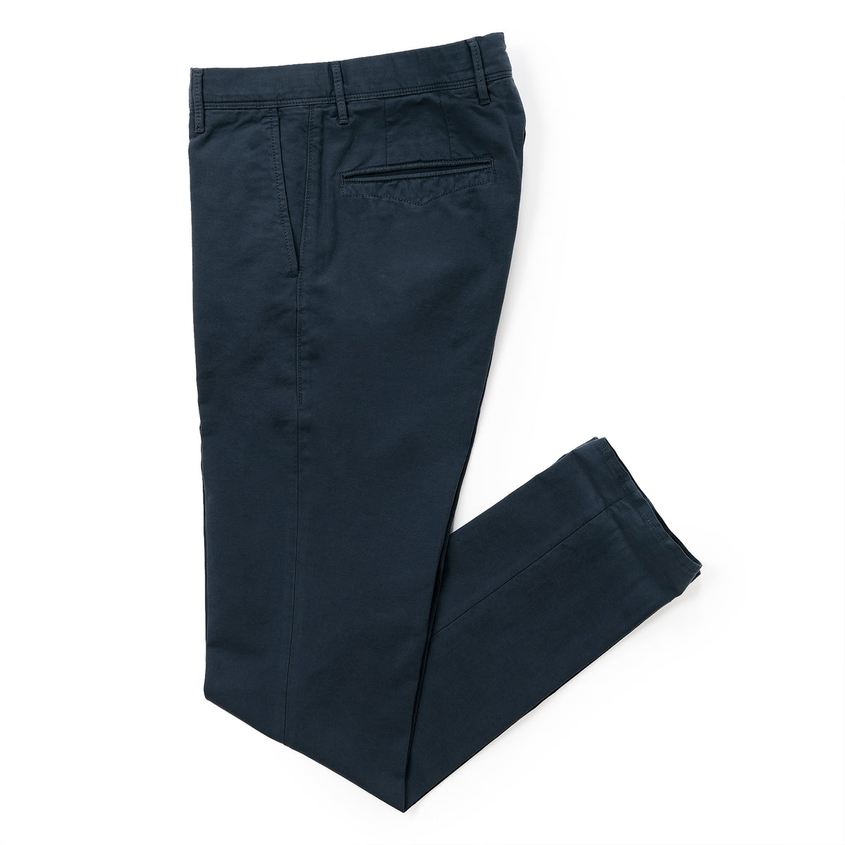 インコテックス / ストレッチ サマーコットンサテン ノープリーツパンツ INCOTEX SLACKS/SLIM FIT/17S100 90871