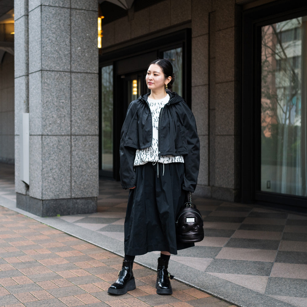 MARNI(マルニ)<BR>JKMA0290A0/UTP749WR  フーディ ショートブルゾン
