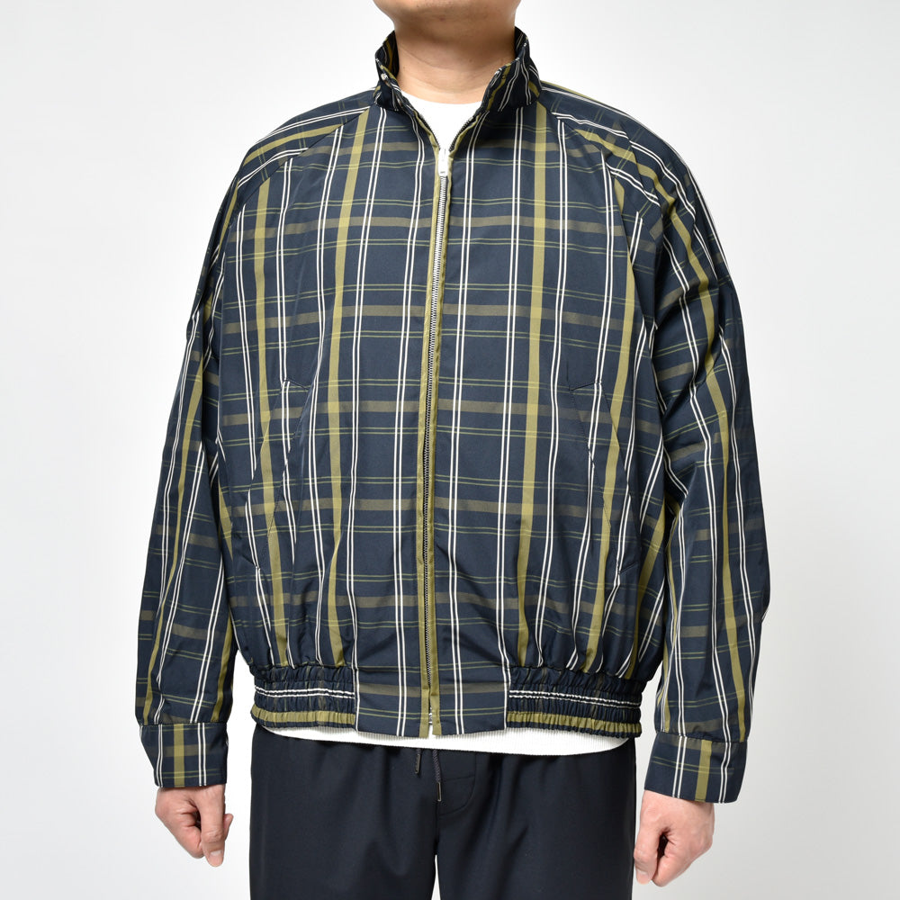 MARNI（マルニ） ポリエステルチェックスウィングトップブルゾン JUMU0155SU UTP746