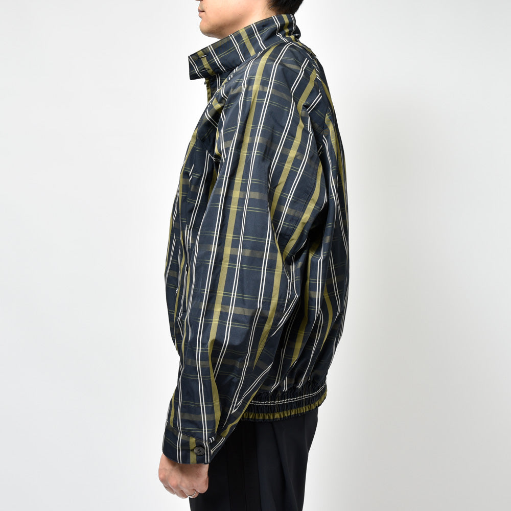 MARNI（マルニ） ポリエステルチェックスウィングトップブルゾン JUMU0155SU UTP746