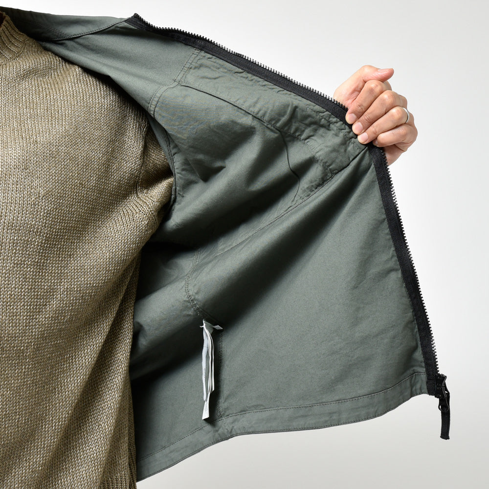 STONE ISLAND(ストーンアイランド)  スーピマコットンストレッチツイルシャツブルゾン 80-151-02-10