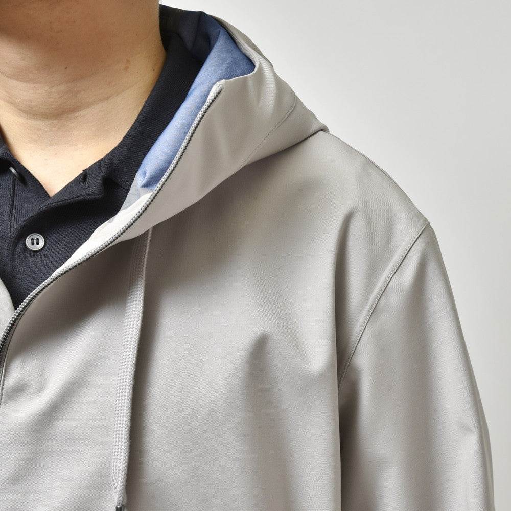 HERNO（ヘルノ） Loro Piana STORM SYSTEM ウォータープルーフ3レイヤーウールフーディーブルゾン GI000408U-33410