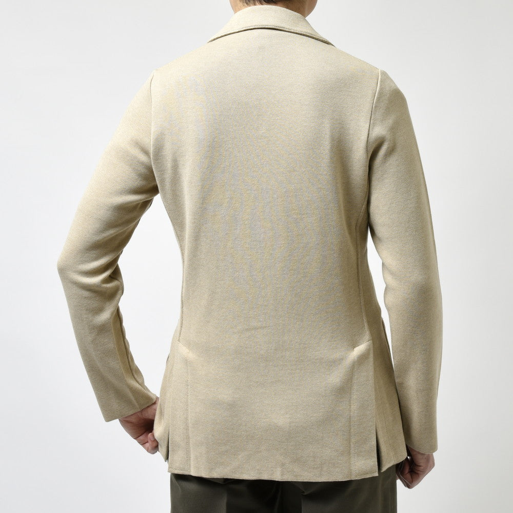 LARDINI（ラルディーニ） コットンミラノリブニットジャケット LJM56/EQ62002