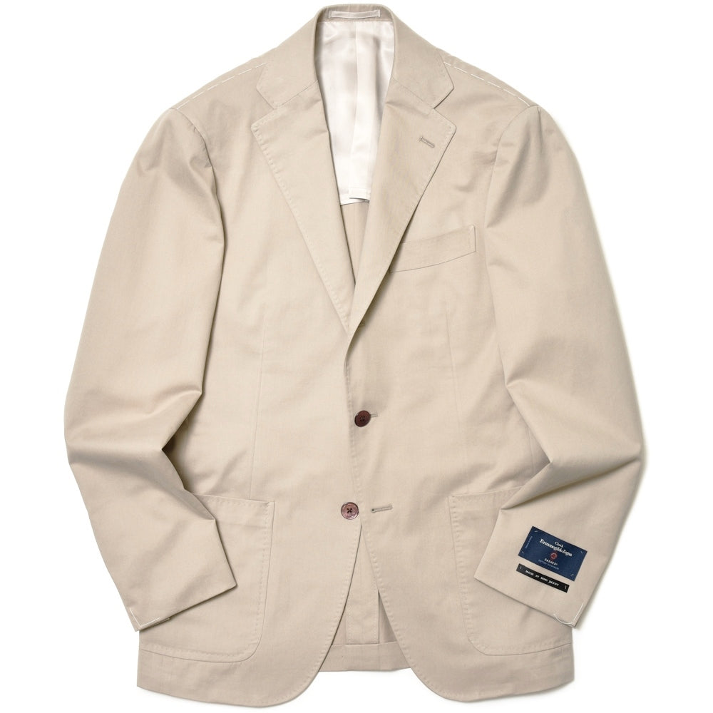 guji（グジ） CASHCOカシコ ストレッチコットンカシミアギャバジン3Bジャケット(MADE BY RING JACKET / Ermenegildo Zegnaファブリック使用)