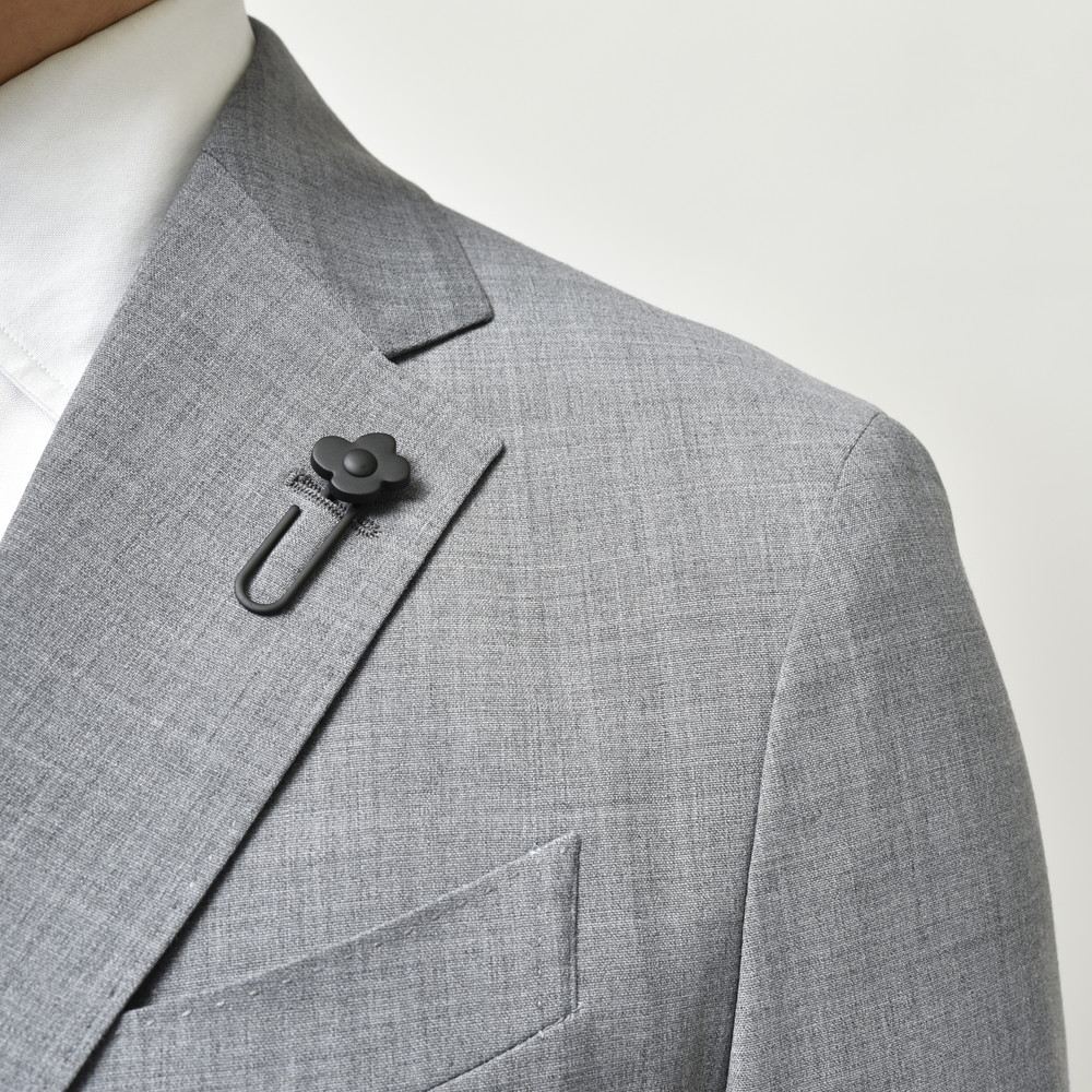 LARDINI（ラルディーニ） EASY WEARイージーウェア テクノウールトロピカル3B1プリーツスーツ JZ091AQ/EQEL62702