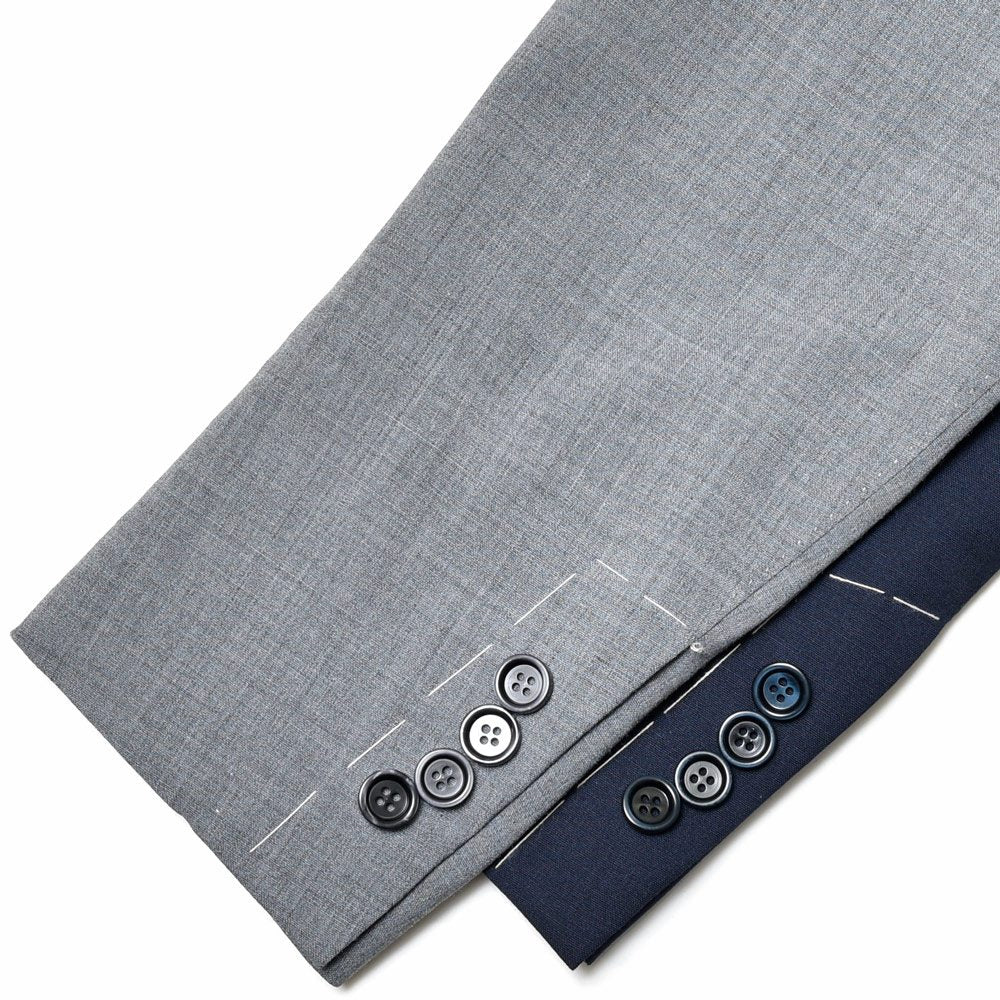 LARDINI（ラルディーニ） EASY WEARイージーウェア テクノウールトロピカル3B1プリーツスーツ JZ091AQ/EQEL62702