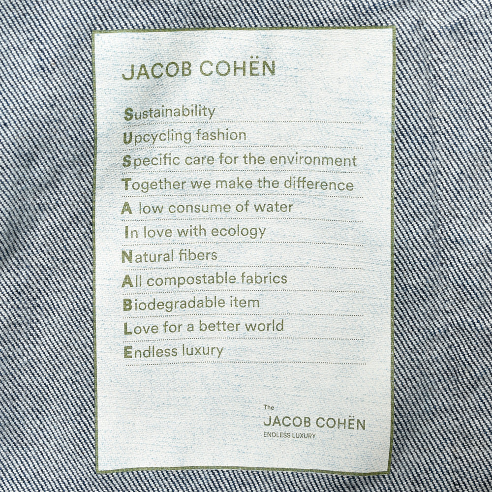 JACOB COHEN（ヤコブコーエン） ENDLESS LUXURY ウォッシュドオーガニックコットンストレッチデニムジャケット 226-81718