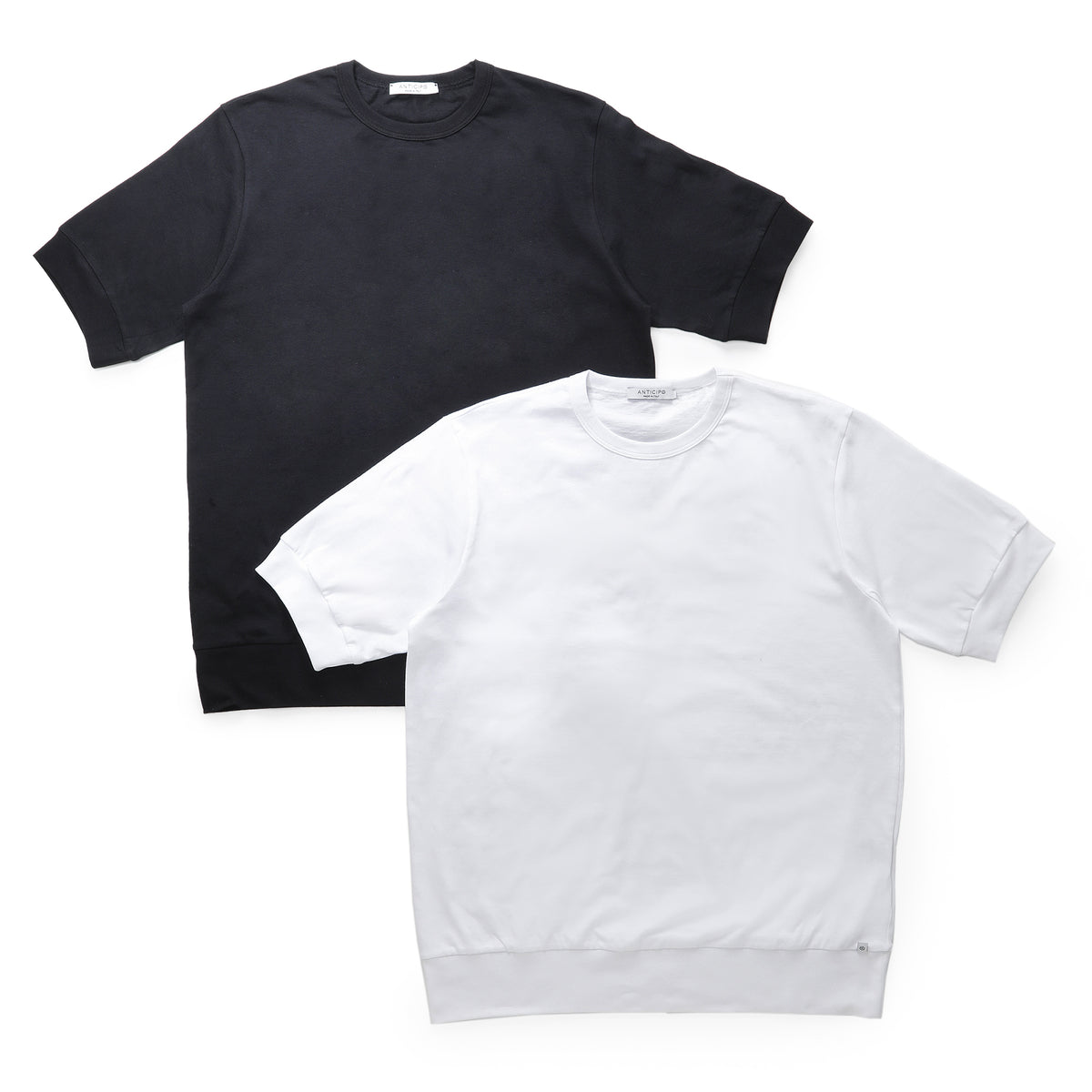 アンティーチポ / スムースコットン クルーネック ショートスリーブ Tシャツ/NEBBIOLO/smooth