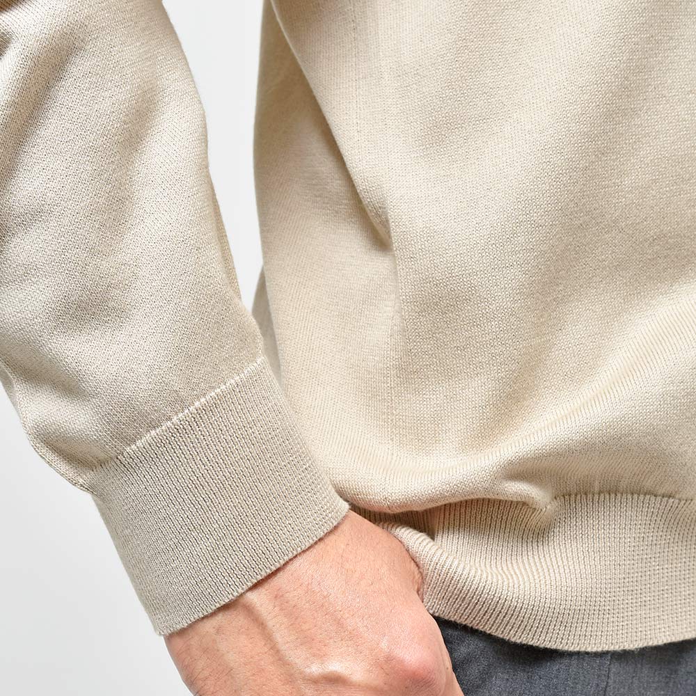 JOHN SMEDLEY ジョンスメドレー S4578 シーアイランドコットン 24ゲージ Vネック ニットカーディガン