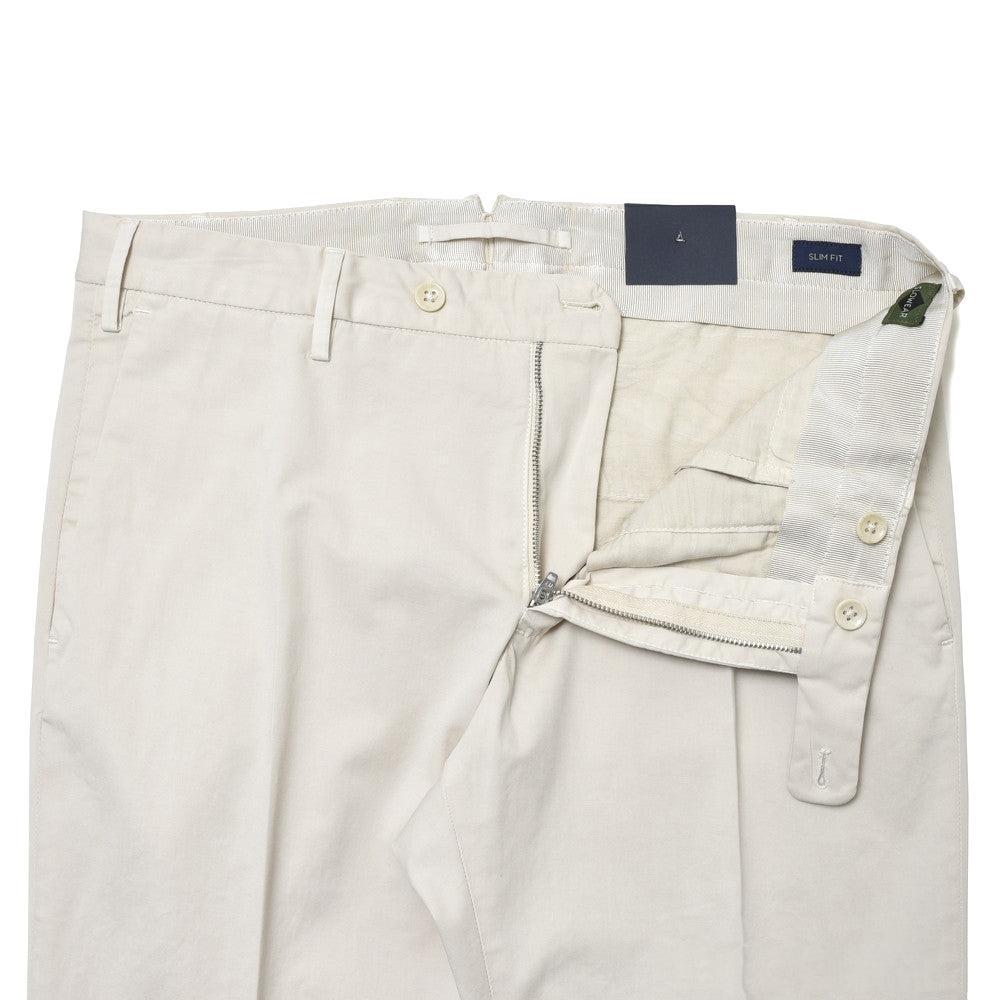 INCOTEX（インコテックス） SLIMFIT ガーメントダイストレッチコットンロイヤルバタヴィアテーパードパンツ 11658