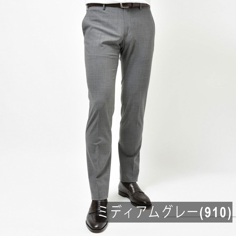 INCOTEX（インコテックス） SLIMFIT ウォッシャブルテクノトロピカルテーパードパンツ 11656