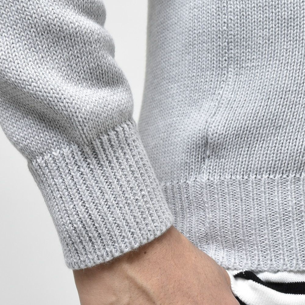 ZANONE（ザノーネ） 5ゲージソフトコットンリブニットカーディガン CARDIGAN/SLIM FIT/813188/ZM360 15602
