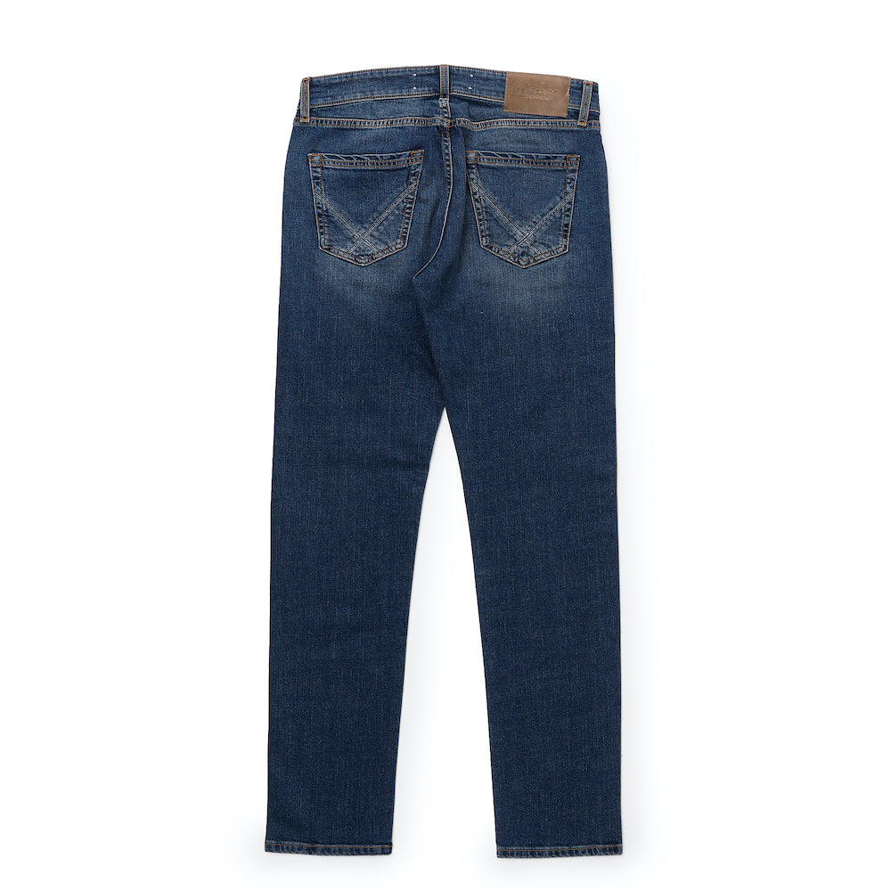 ロイ ロジャース / ストレッチ ブルーデニム パンツ/SLIM/Leonardo JP MAN Denim Elast
