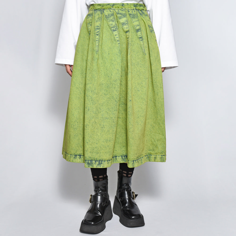 MARNI(マルニ)<BR>GOJD0594A0/USCV96 マーブルダイ デニムスカート