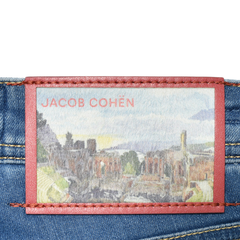 JACOB COHEN（ヤコブコーエン） NICKニック PREMIUM EDITION ウォッシュドレーヨンコットンリヨセルテーパードフィットデニム　Sicilia 226-12190　