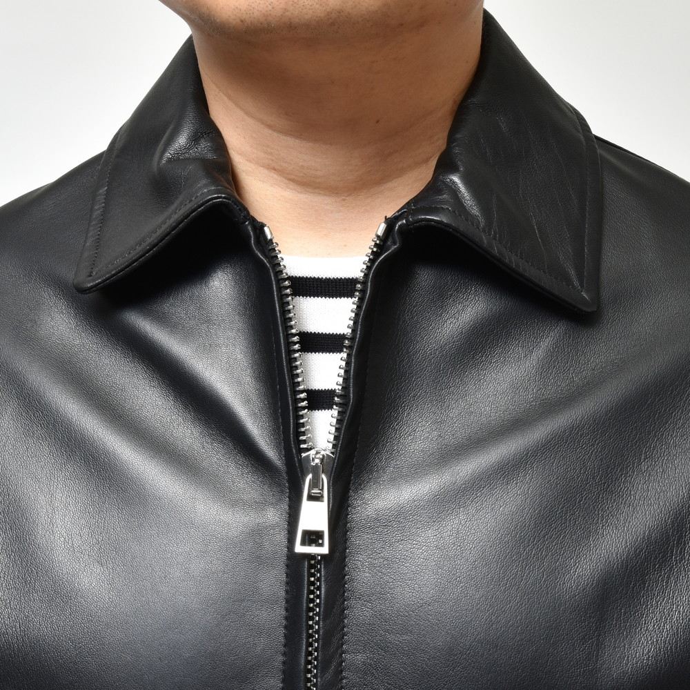 ADORNI（アドルニ） ラムレザーオーバーサイズドフライトジャケット AD4513