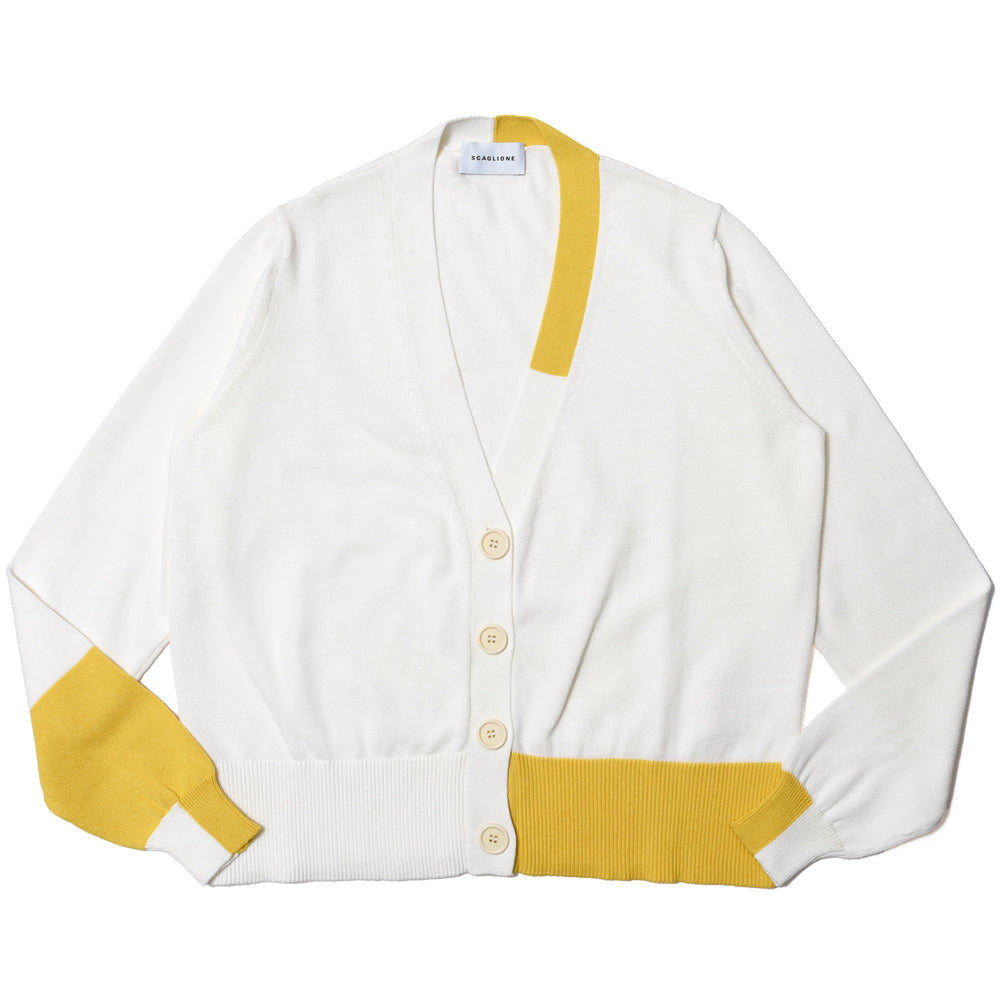 SCAGLIONE(スカリオーネ)<BR>DMC017 コットン カーディガン