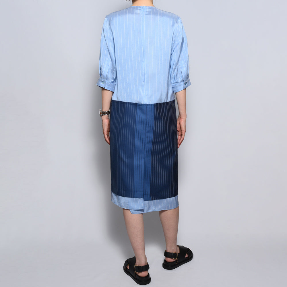 MARNI(マルニ)<BR>ABMA1173Q0/UTWA14 ストライプワンピース