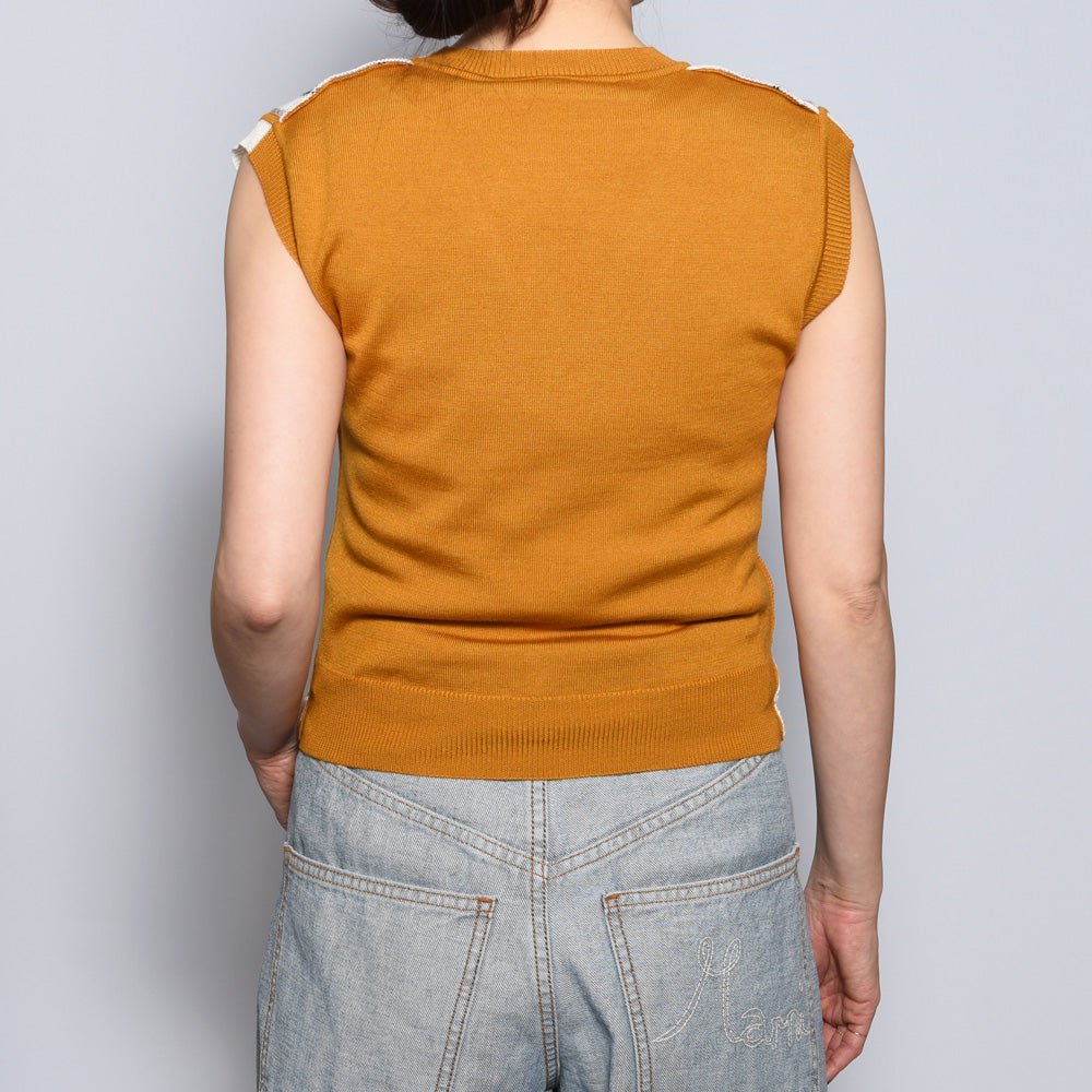 MARNI(マルニ)<BR>CVMD0128Q0/UFZ624 ウール チェックベスト