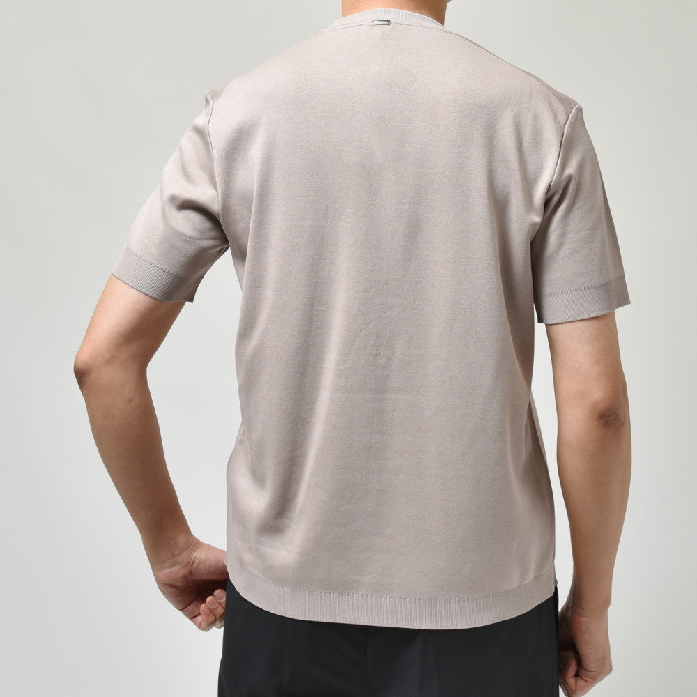 HERNO（ヘルノ） ジャージニットエフェクトS/Sクルーネックカットソー JG000206U-52059