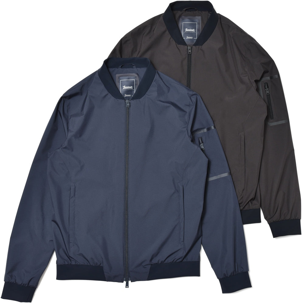 HERNO（ヘルノ） Laminarラミナー 2レイヤーゴアテックスボマーブルゾン GI00091UL-11106