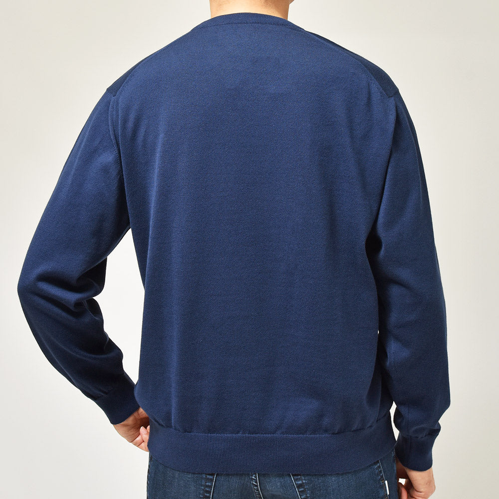 JOHN SMEDLEY ジョンスメドレー S4577 シーアイランドコットン 24ゲージ クルーネック ニット