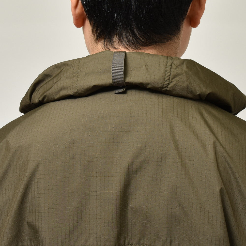 HERNO（ヘルノ） Globeグローブ リップストップポリエステルジップフーディーコート PA000135U-12571