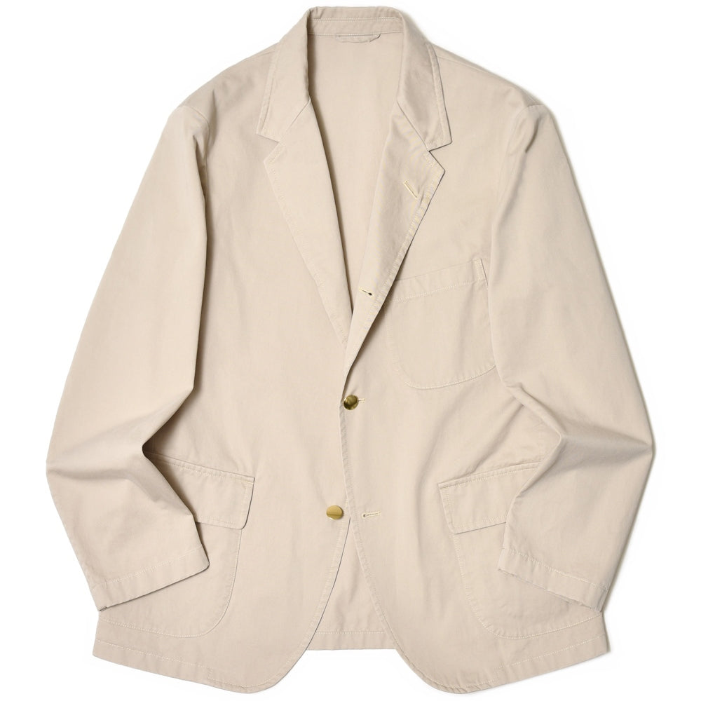 ORBIUM（オルビウム） WORKDRESS BLAZERワークドレスブレザー ガーメントダイコットンギャバジン3Bジャケット 6-B
