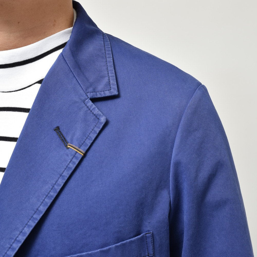 ORBIUM（オルビウム） WORKDRESS BLAZERワークドレスブレザー ガーメントダイコットンギャバジン3Bジャケット 6-B