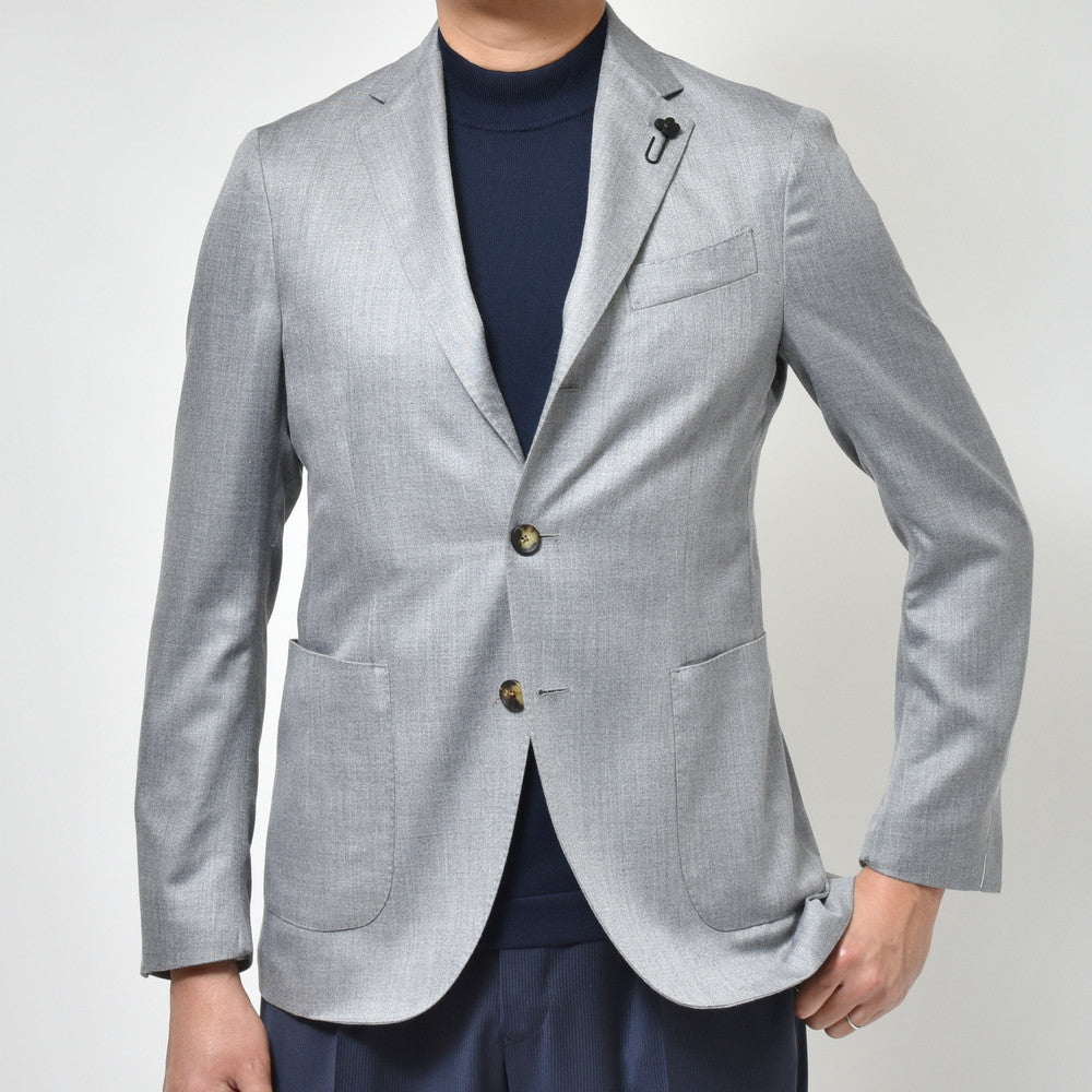 LARDINI（ラルディーニ） ADVANCEアドヴァンス カシミアウールシルクギャバジン3Bジャケット A6000AQ529