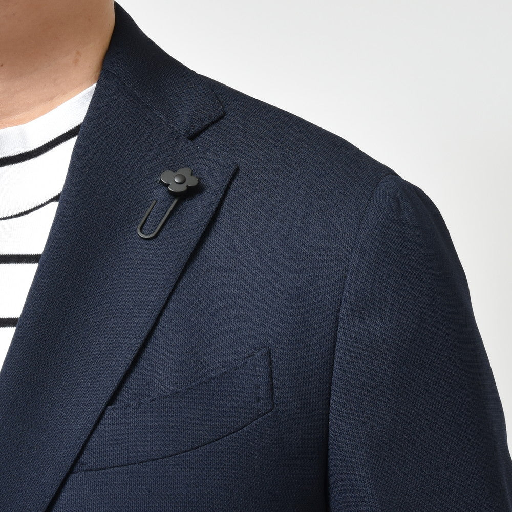 LARDINI（ラルディーニ） ADVANCEアドヴァンス ストレッチウールホップサック3Bジャケット A6000AQ508