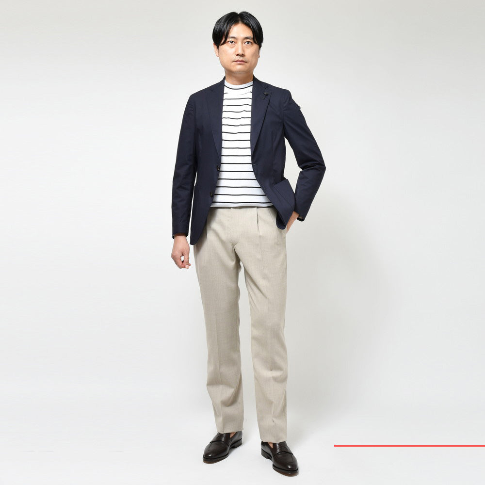 LARDINI（ラルディーニ） IZUMOイズモ コットンストレッチポプリンライトウェイトシャツジャケット AIZUMO427