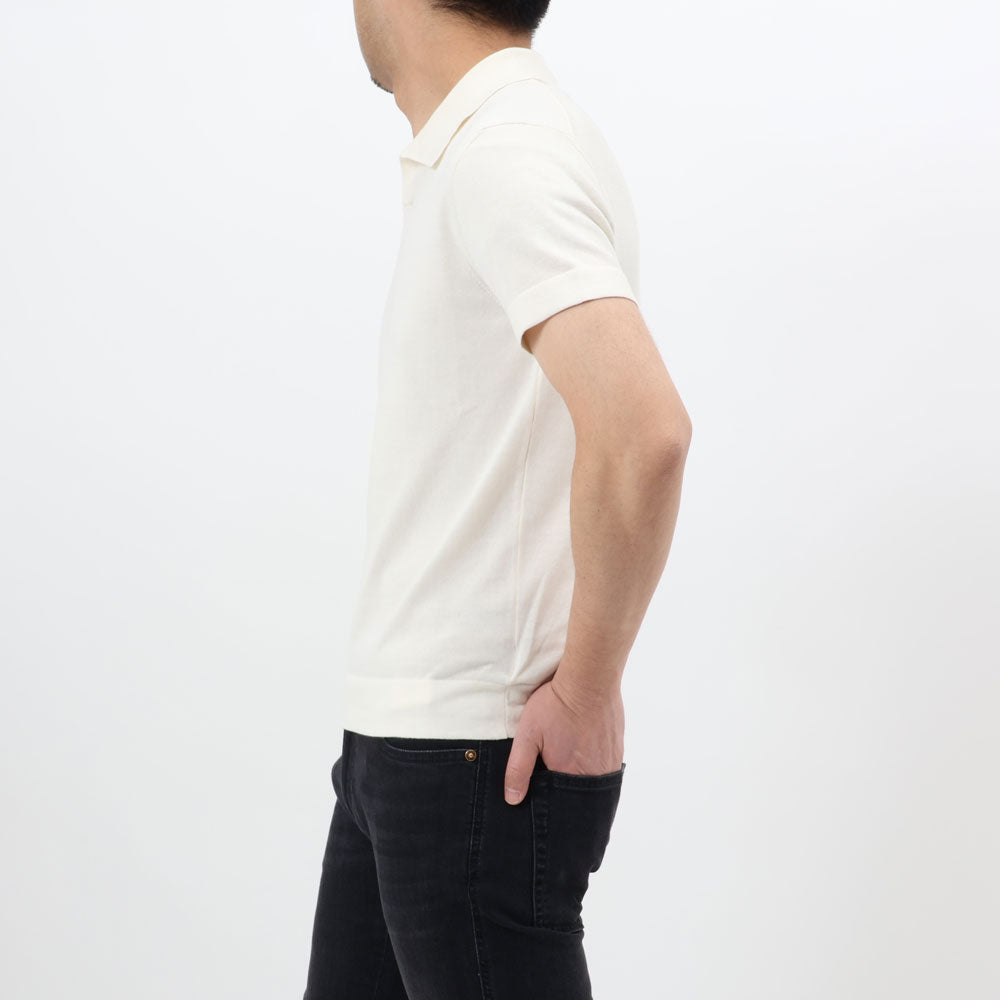 ザノーネ / コットン&シルク ニット スキッパー/813193 ZM371