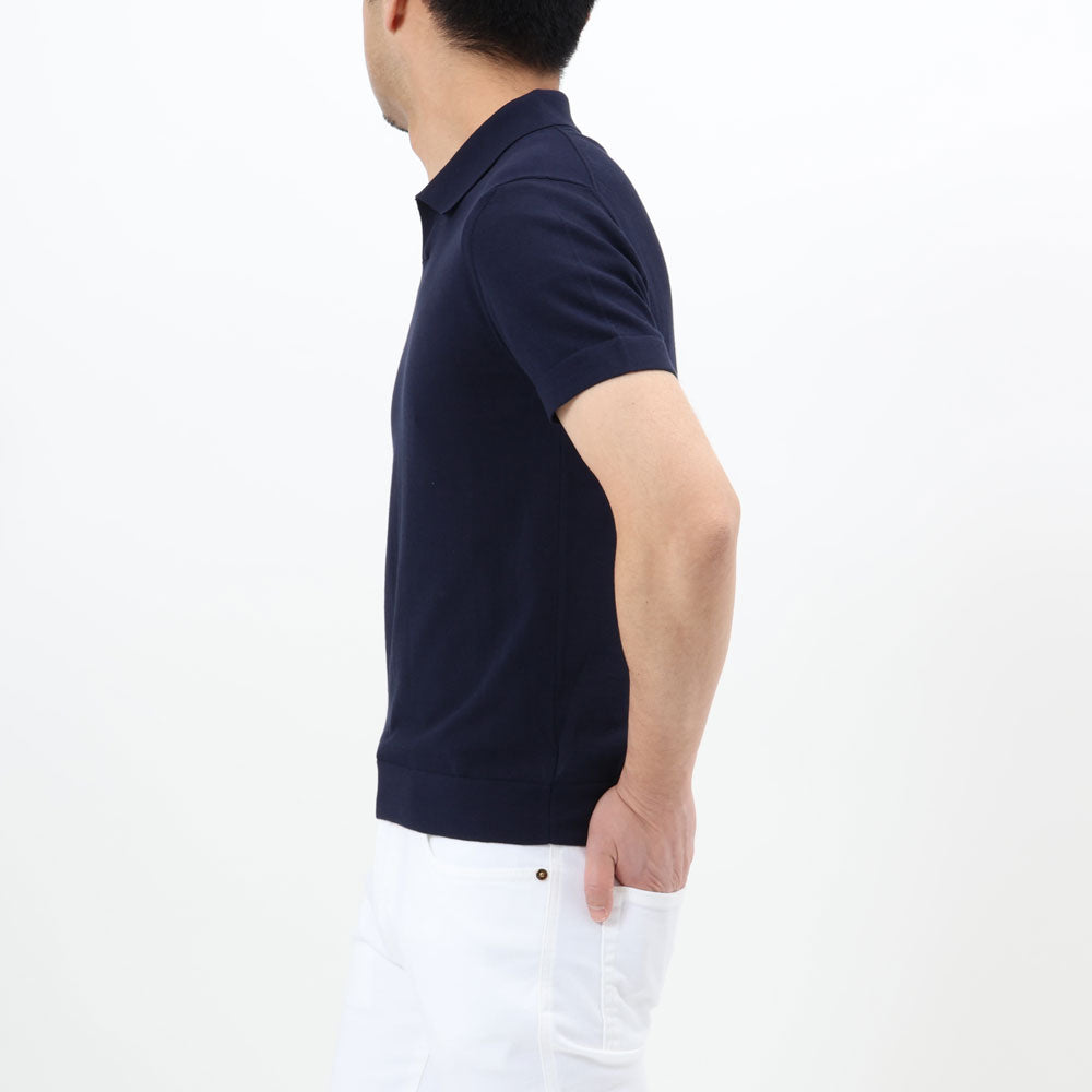 ザノーネ / コットン&シルク ニット スキッパー/813193 ZM371