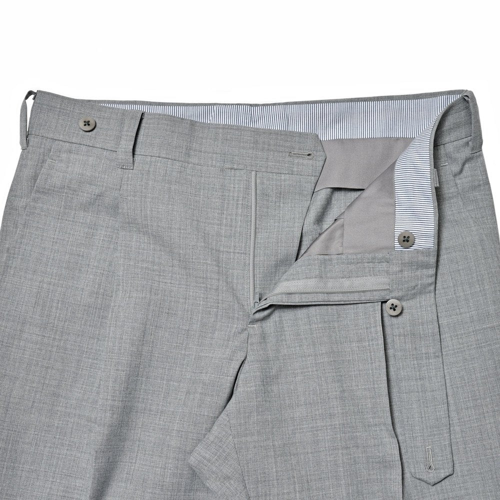 IGARASHI TROUSERS（五十嵐トラウザーズ） ウールトロピカル1プリーツスリムテーパードパンツ IGT/1OUTP/CNB