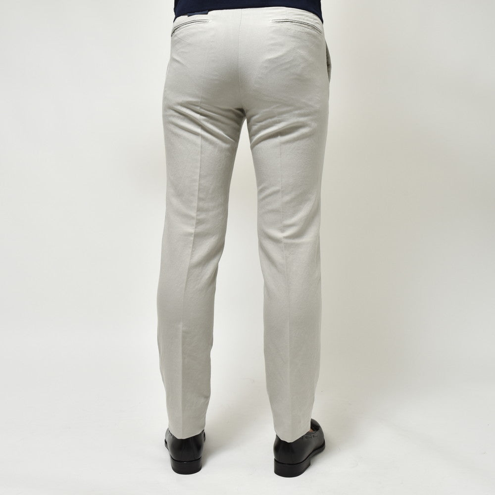 INCOTEX（インコテックス） SLIMFIT CHINO LINOチノリノ ガーメントダイリネンコットンテーパードパンツ 11575