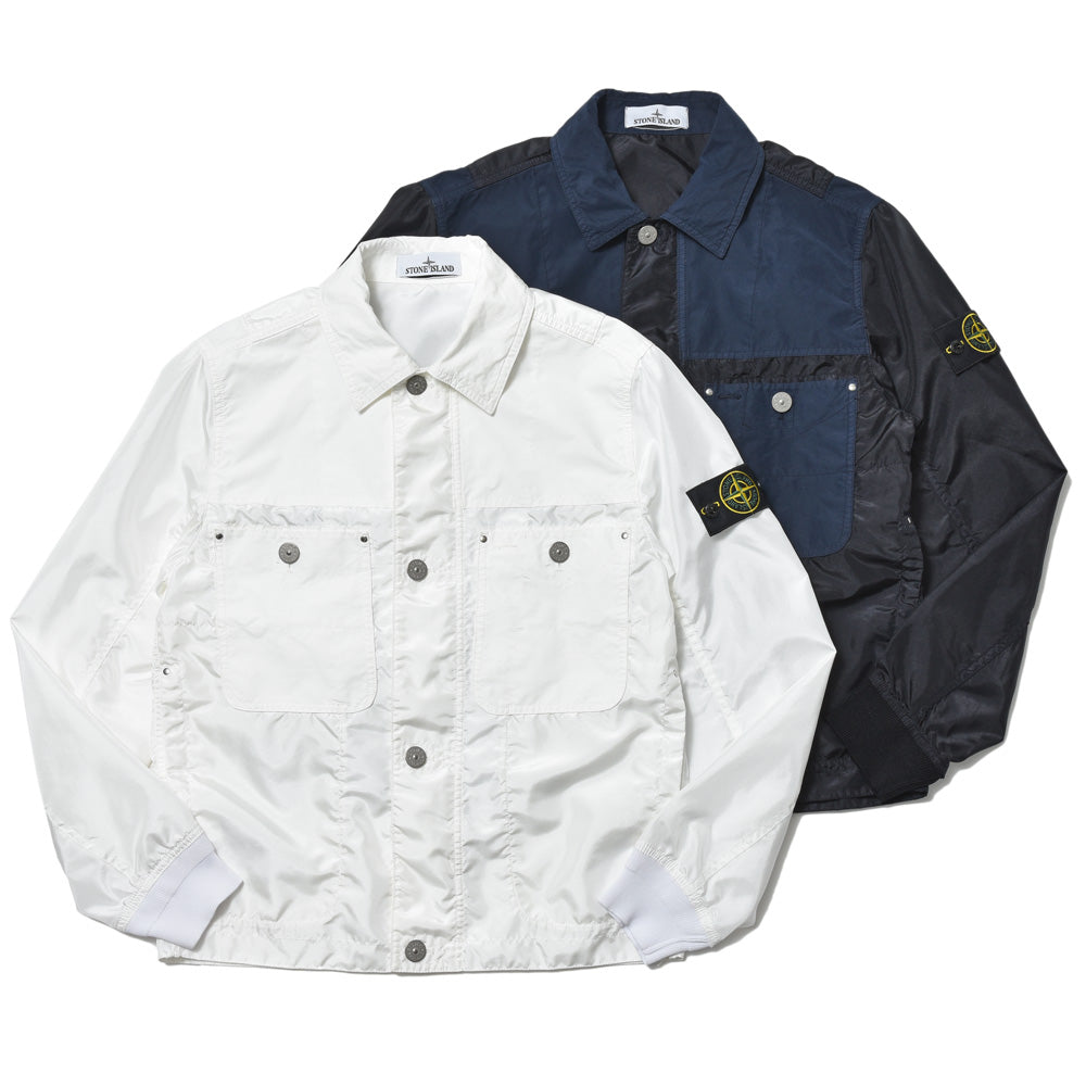 STONE ISLAND(ストーンアイランド) ポリエステルナイロントラッカージャケット 80-154-29-32