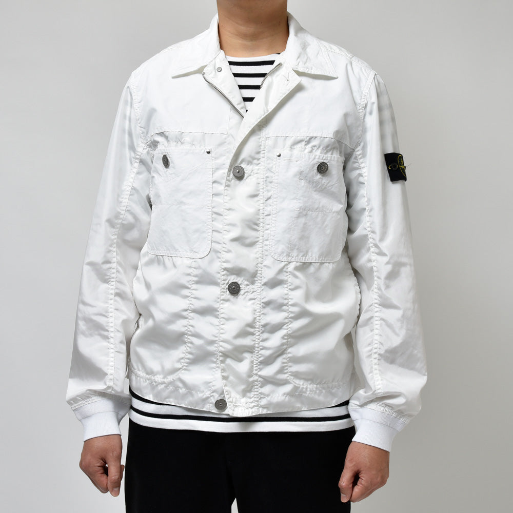 STONE ISLAND(ストーンアイランド) ポリエステルナイロントラッカージャケット 80-154-29-32