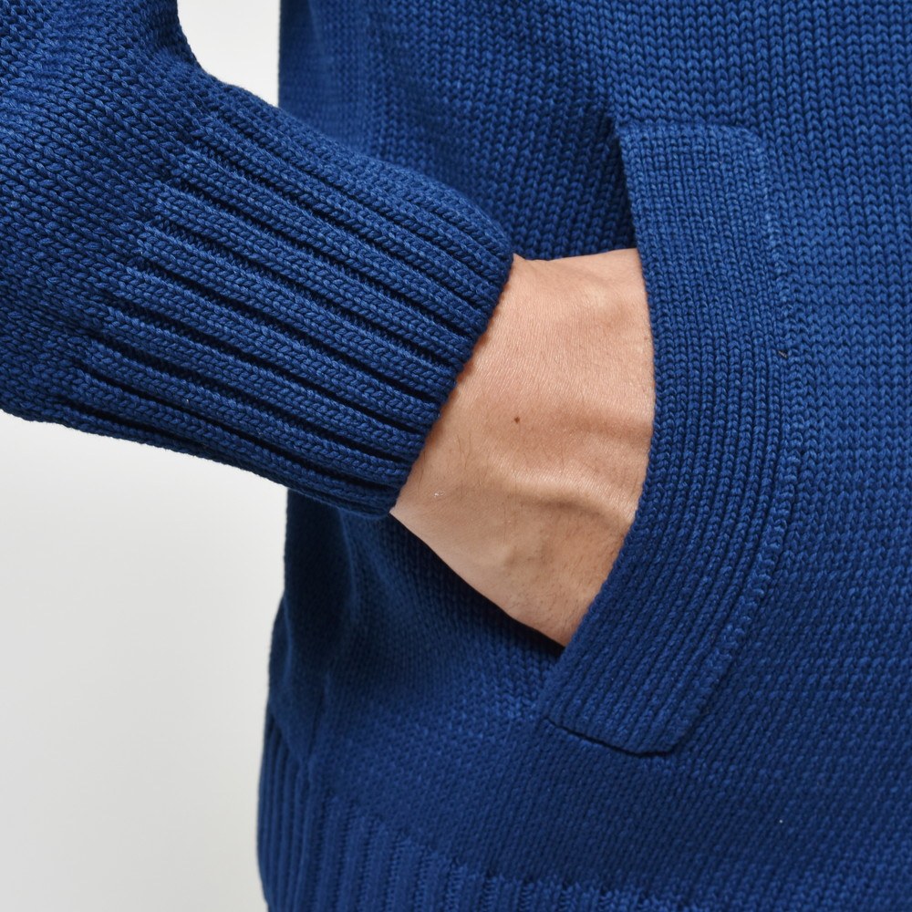 ZANONE（ザノーネ） 5ゲージコットンスタンドカラーニットカーディガン CHIOTO/SLIM FIT/812485/ZM364 15600