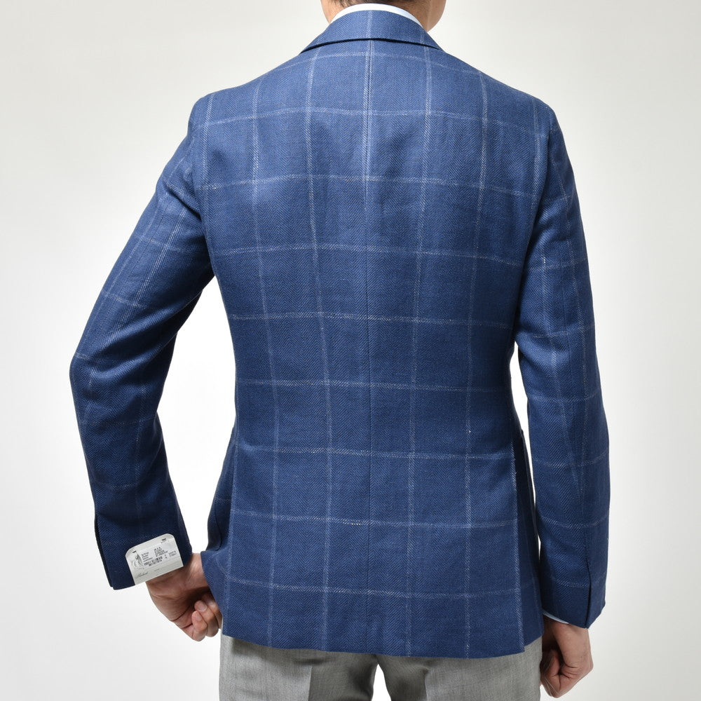 Belvest（ベルベスト） リネンウールヘリンボーンオーバーペーン3Bジャケット JACKET IN THE BOX G10307-5336