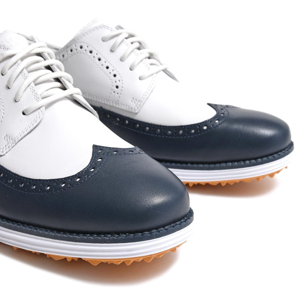 COLE HAAN（コール ハーン） ウォータープルーフウイングチップゴルフシューズ(スパイクレス) C38124