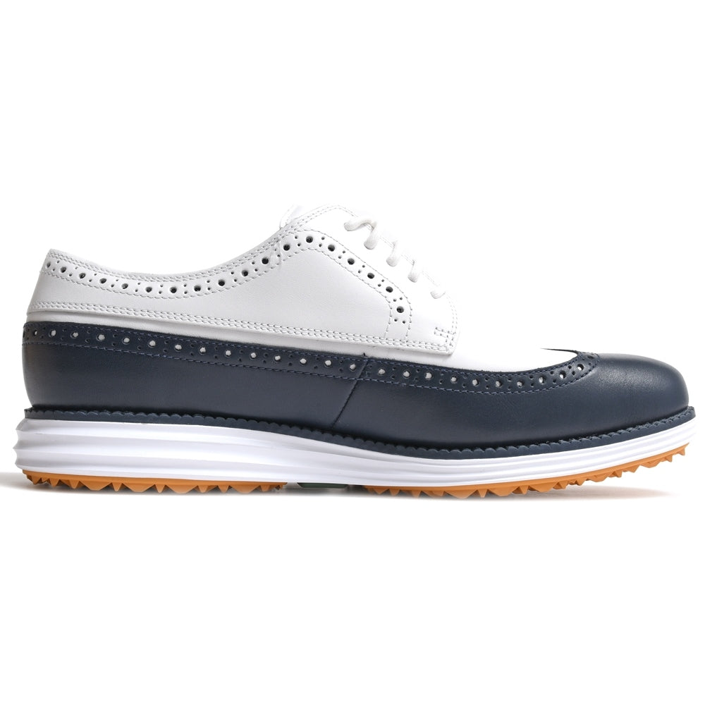 COLE HAAN（コール ハーン） ウォータープルーフウイングチップゴルフシューズ(スパイクレス) C38124