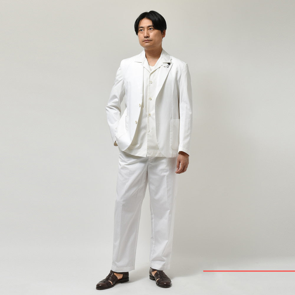 LARDINI（ラルディーニ） LIDOリド コットンポプリン2Bシャツジャケット ALID0840