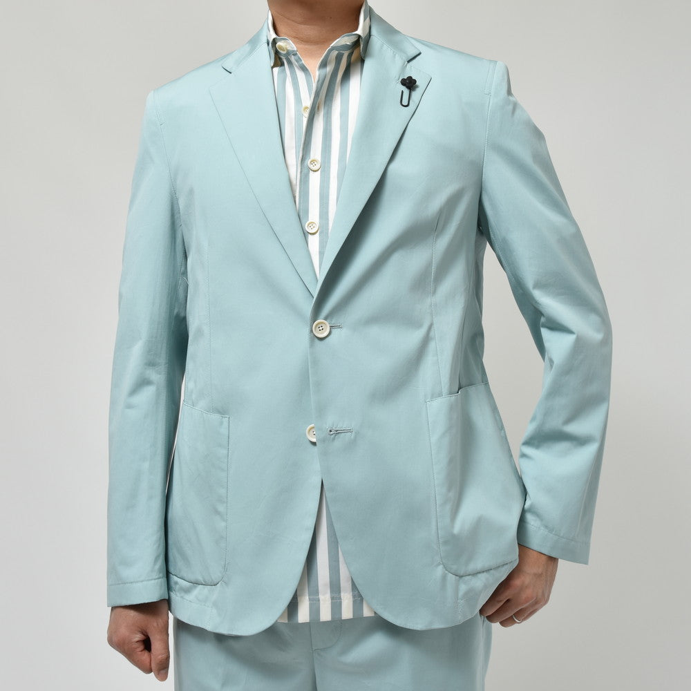 LARDINI（ラルディーニ） LIDOリド コットンポプリン2Bシャツジャケット ALID0840